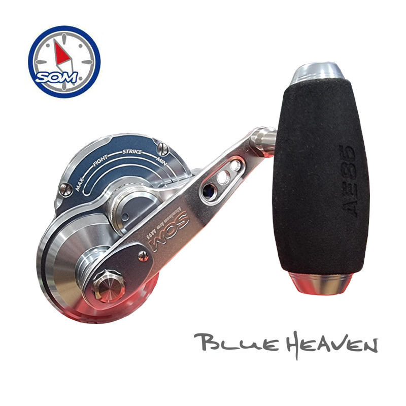 リール STUDIO OCEAN MARK BLUE HEAVEN BH-L80H/HR Studio Ocean Mark Blue Heaven L80 Lever Drag Conventional Reel